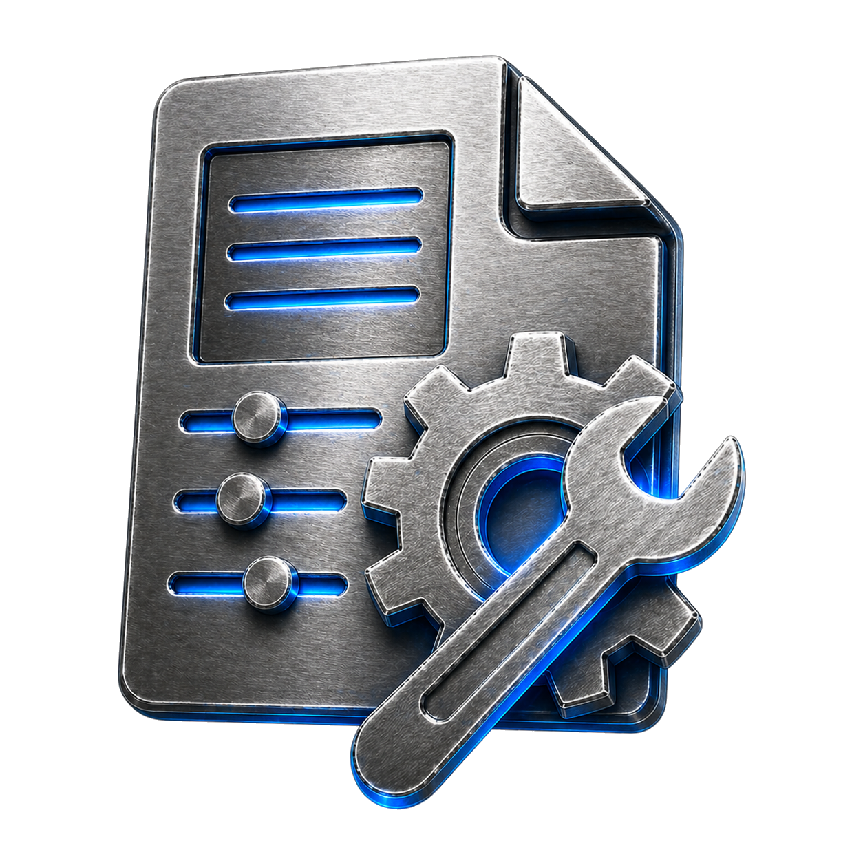 Manual settings icon